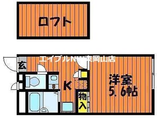 レオパレスプランドールの物件間取画像